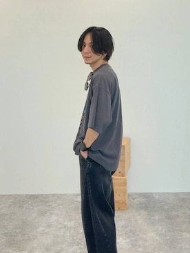 「アイテム（ローファー）」を使った、shinossyさん（メンズ・172cm・40代）の夏コーディネート