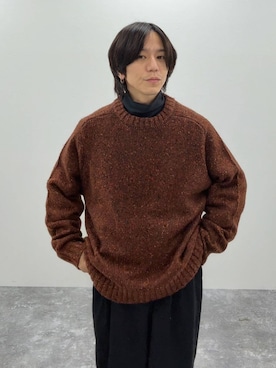 「アイテム（その他トップス）」を使った、shinossyさん（メンズ・172cm）の秋コーディネート