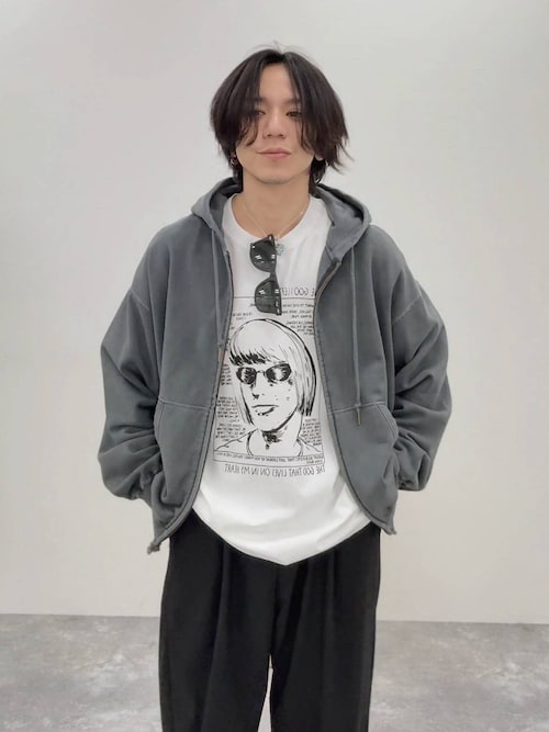 セール】ヴィンテージライクジップパーカー（パーカー