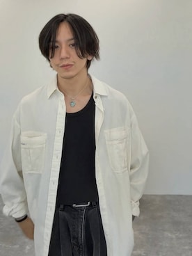 「アイテム（ローファー）」を使った、shinossyさん（メンズ・172cm・40代）の夏コーディネート