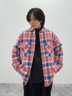 「アイテム（その他トップス）」を使った、shinossyさん（メンズ・172cm）の秋コーディネート