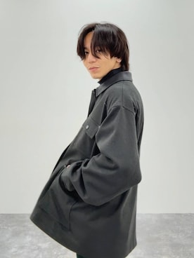 「アイテム（その他トップス）」を使った、shinossyさん（メンズ・172cm）の秋コーディネート