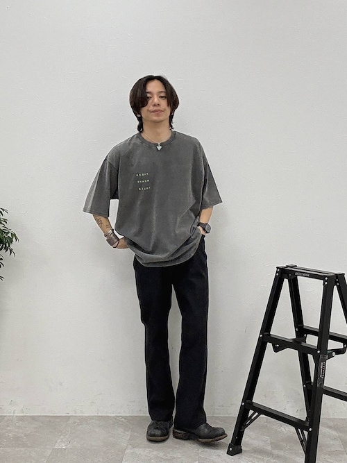 [POPなプリントが可愛い]SUNSETバックプリント半袖Tシャツ