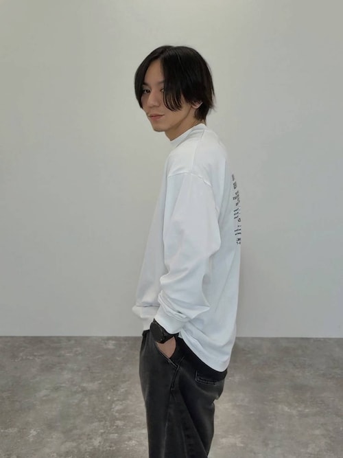 [レイヤードに最適] ワッフルラウンドタンクトップ