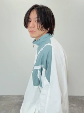 「アイテム（ナイロンジャケット）」を使った、shinossyさん（メンズ・172cm）の秋コーディネート