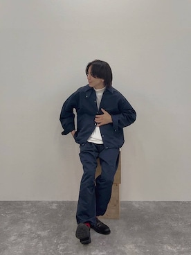 「アイテム（その他アウター）」を使った、shinossyさん（メンズ・172cm・40代）の秋コーディネート