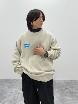 「アイテム（その他トップス）」を使った、shinossyさん（メンズ・172cm・40代）の秋コーディネート