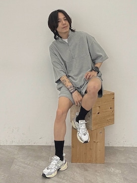 「HEREIAM（ヘレイアム）のアイテム」を使った、shinossyさん（メンズ・171cm）の春コーディネート