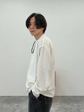 「アイテム（ローファー）」を使った、shinossyさん（メンズ・172cm・40代）の夏コーディネート