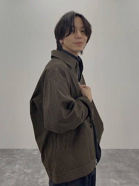 「アイテム（その他トップス）」を使った、shinossyさん（メンズ・172cm）の秋コーディネート