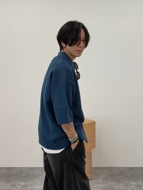 【MANEBU】パッチワークローファー