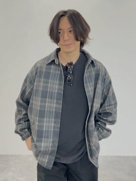「アイテム（ブルゾン）」を使った、shinossyさん（メンズ・172cm・40代）の秋コーディネート