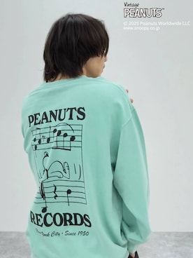 「PEANUTS（ピーナッツ）のアイテム」を使った、shinossyさん（メンズ・172cm）の秋コーディネート