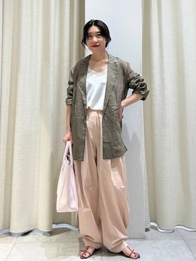 「BABYLONE（バビロン）のアイテム」を使った、babylonezonoさん（レディース・153cm）の夏コーディネート