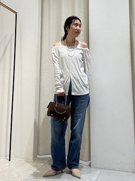 「アイテム（アンサンブル）」を使った、babylonezonoさん（レディース・153cm）の秋コーディネート