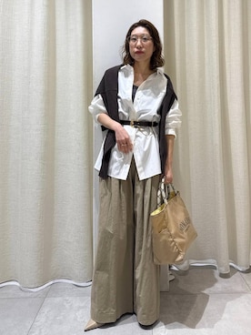 「BABYLONE（バビロン）のアイテム」を使った、babylonezonoさん（レディース・153cm）の冬コーディネート