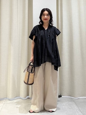 「BABYLONE（バビロン）のアイテム」を使った、babylonezonoさん（レディース・153cm）の夏コーディネート