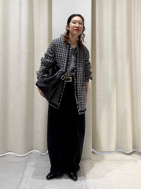 「アイテム（その他アウター）」を使った、babylonezonoさん（レディース・153cm・30代）の秋コーディネート