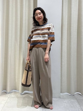 「BABYLONE（バビロン）のアイテム」を使った、babylonezonoさん（レディース・153cm）の春コーディネート