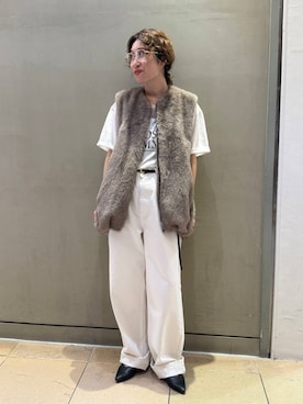 「アイテム（デニムパンツ）」を使った、babylonezonoさん（レディース・153cm・30代）の夏コーディネート
