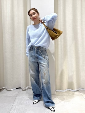 「Johnbull（ジョンブル）のアイテム」を使った、babylonezonoさん（レディース・153cm）の冬コーディネート