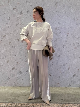 「AIM（エイム）のアイテム」を使った、babylonezonoさん（レディース・153cm）の春コーディネート