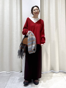 「アイテム（ハンドバッグ）」を使った、babylonezonoさん（レディース・153cm・30代）の秋コーディネート