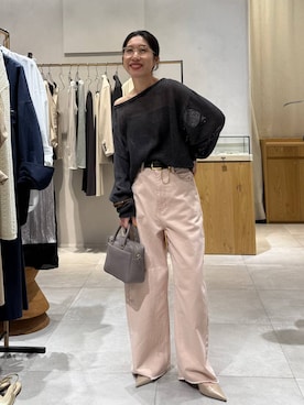 「BABYLONE（バビロン）のアイテム」を使った、babylonezonoさん（レディース・153cm）の春コーディネート