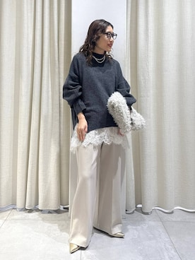 「アイテム（キャミソール）」を使った、babylonezonoさん（レディース・153cm・30代）の秋コーディネート