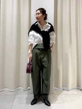 「アイテム（ハンドバッグ）」を使った、babylonezonoさん（レディース・153cm・30代）の秋コーディネート