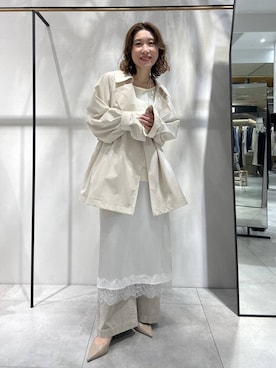 「BABYLONE（バビロン）のアイテム」を使った、babylonezonoさん（レディース・153cm）の春コーディネート