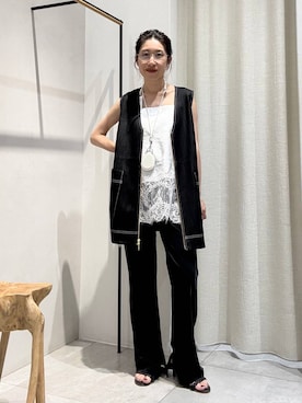 「BABYLONE（バビロン）のアイテム」を使った、babylonezonoさん（レディース・153cm）の夏コーディネート