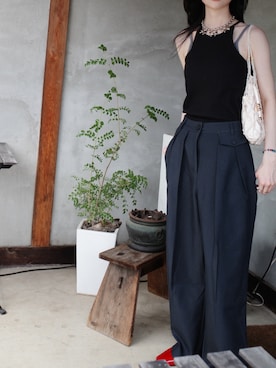 「アイテム（パンプス）」を使った、yunwinさん（骨格ナチュラル・レディース・168cm）の夏コーディネート