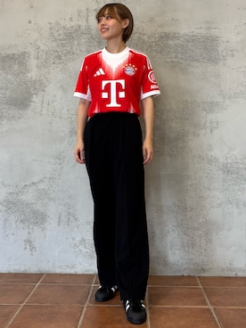 「スーパースター」｜R Tさん（レディース・157cm）の夏コーディネート