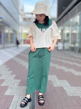 Natsumiさん（レディース・155cm）の夏コーディネート