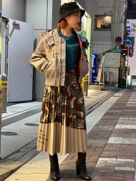 Natsumiさん（レディース・155cm）の冬コーディネート