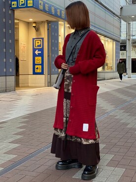 Natsumiさん（レディース・155cm）の冬コーディネート