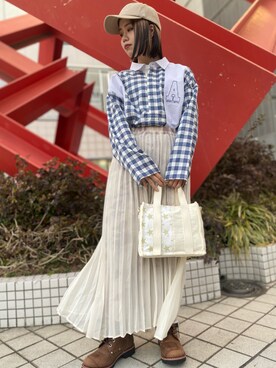 Natsumiさん（レディース・155cm）の冬コーディネート