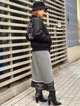 Natsumiさん（レディース・155cm）の冬コーディネート
