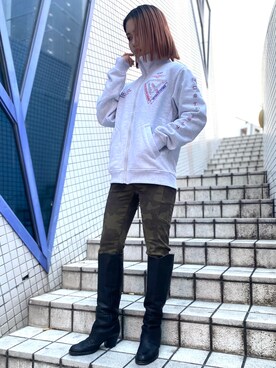 Natsumiさん（レディース・155cm）の冬コーディネート