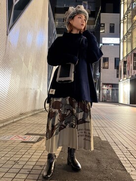 Natsumiさん（レディース・155cm）の秋コーディネート