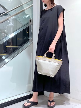 「フォロバ」｜「アイテム（ワンピース/ドレス）」を使った、MANAさん（レディース・170cm）の夏コーディネート