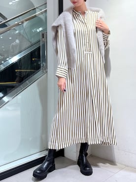 「フォロバ」｜MANAさん（レディース・170cm）の秋コーディネート