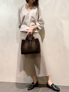 MANAさん（レディース・170cm）の春コーディネート