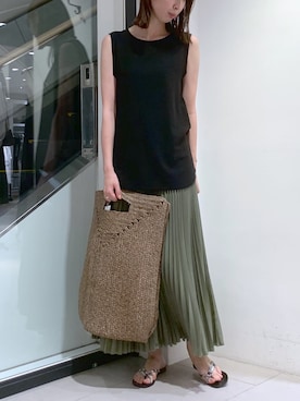 MANAさん(レディース・170cm)の夏コーディネート