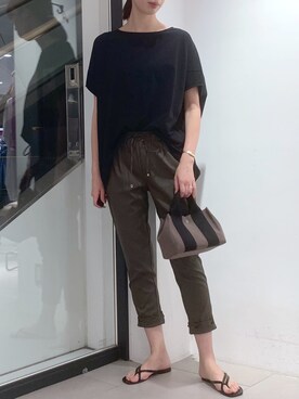 MANAさん（レディース・170cm）の夏コーディネート