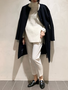 「フォロバ」｜「アイテム（その他アウター）」を使った、MANAさん（レディース・170cm）の冬コーディネート