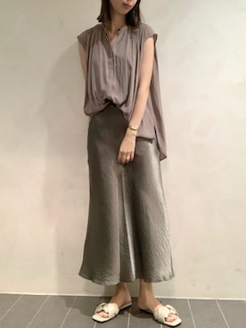 MANAさん（レディース・170cm）の秋コーディネート