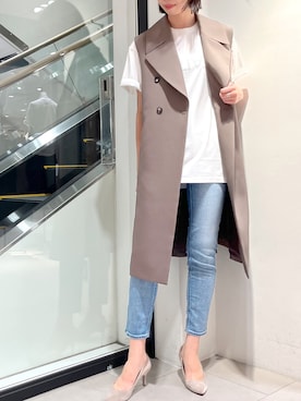 「ヤヌーク」｜MANAさん（レディース・170cm）の夏コーディネート