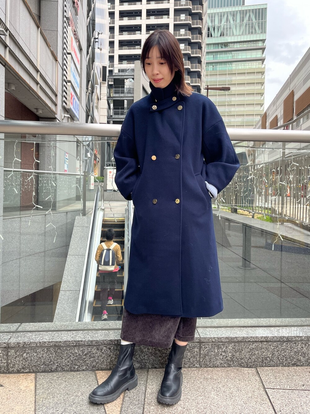 natural couture（ナチュラルクチュール）の「べこべこ金釦2WAY
